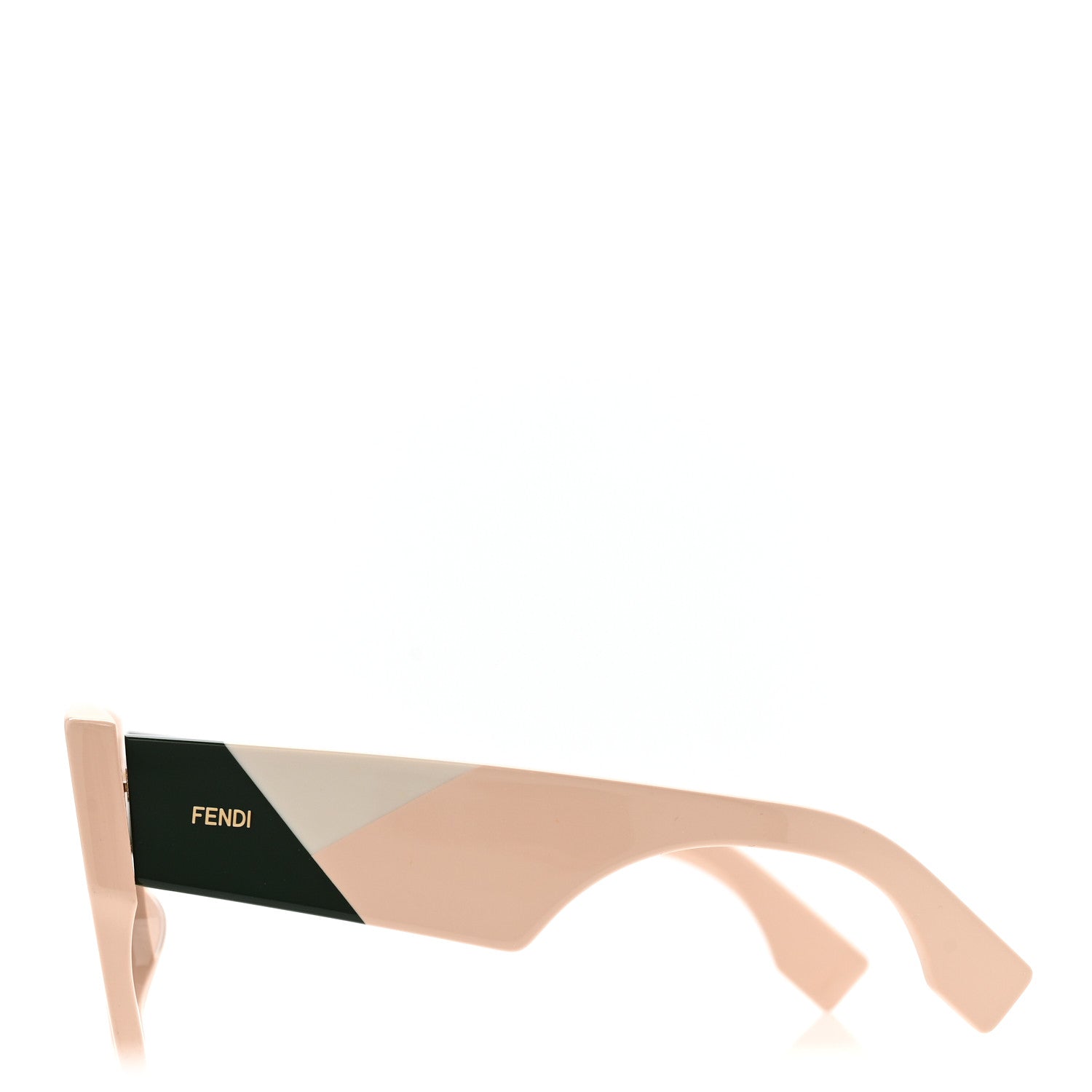 Fendi Facets Square Sunglasses FF 0264/S Pink 3 of 7