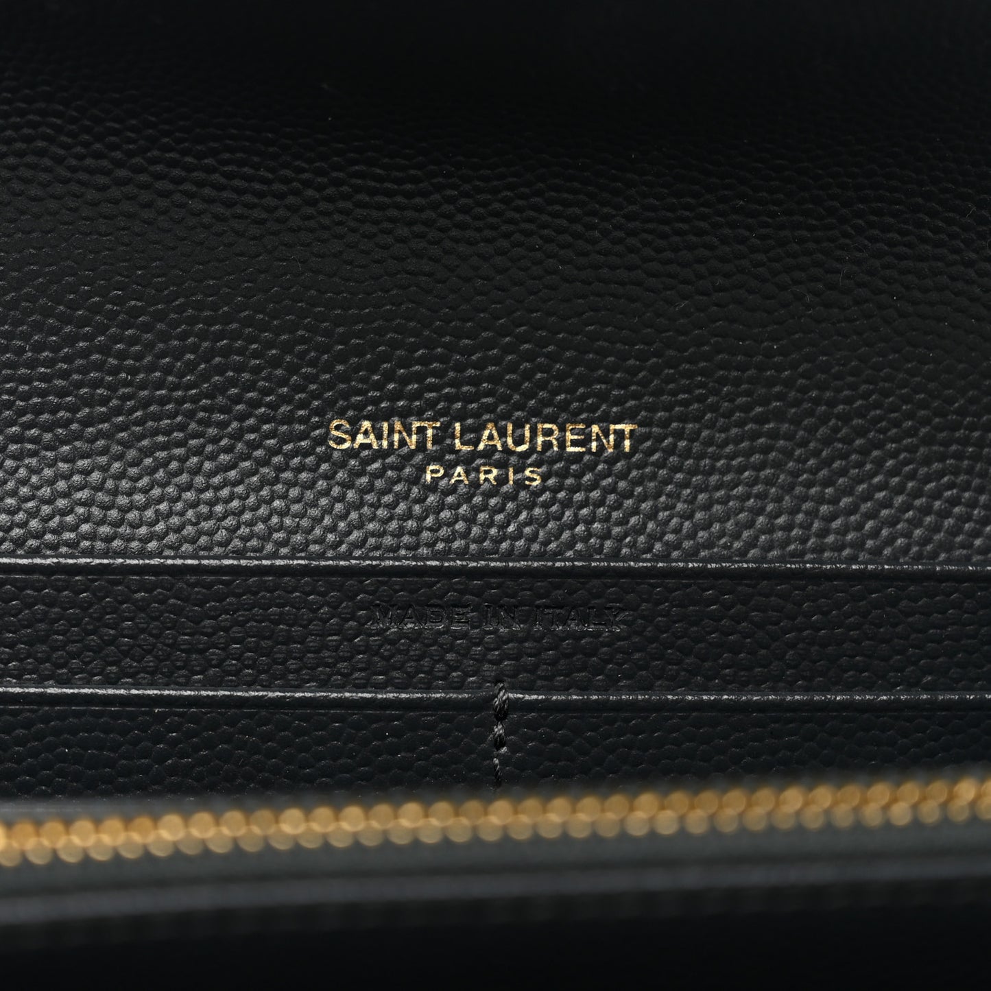 Grain De Poudre Matelasse Chevron Monogram Flap Wallet Dark Smog