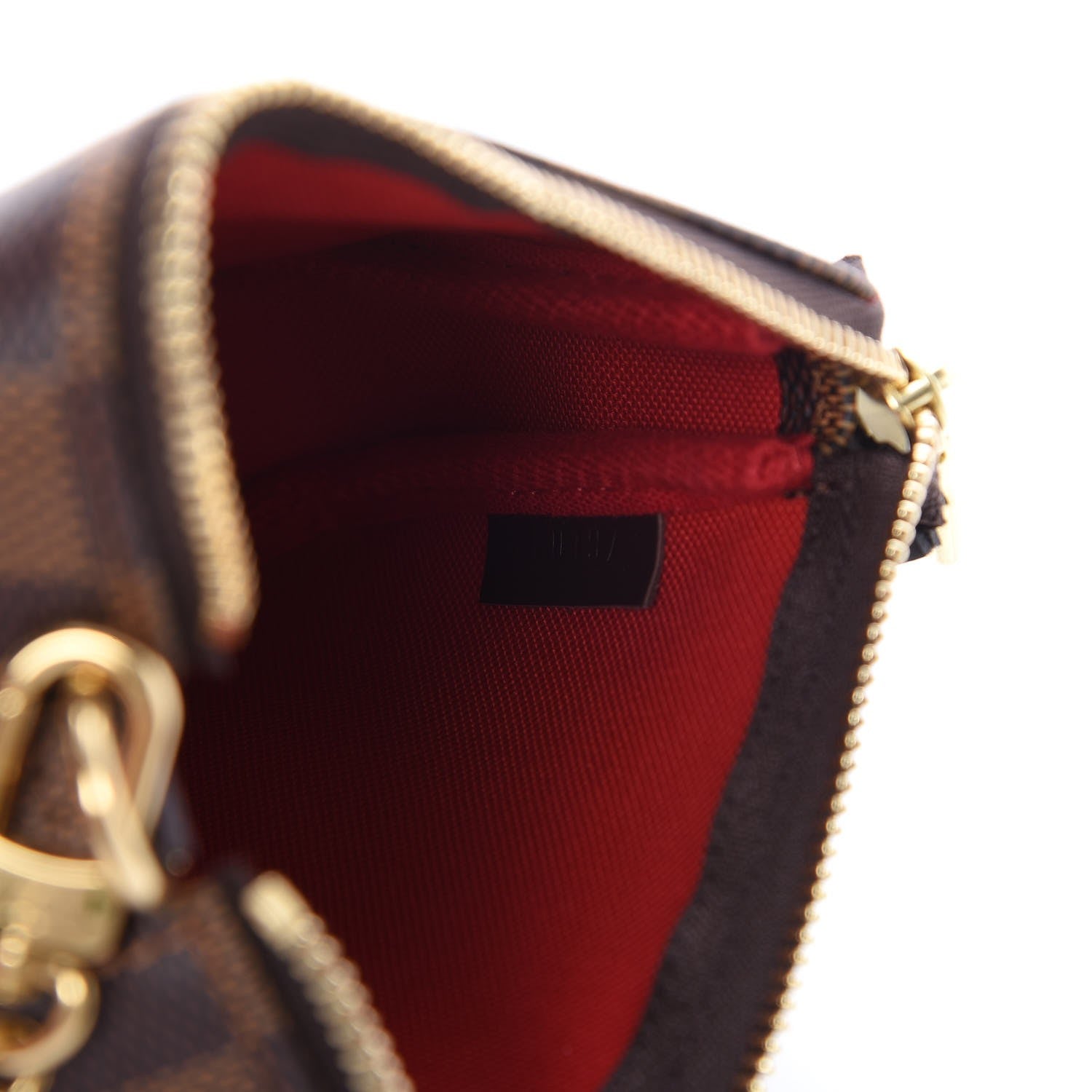 Louis Vuitton Damier Ebene Mini Pochette Accessories 7 of 8
