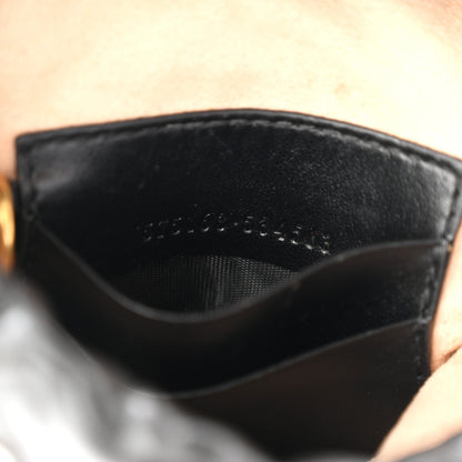 Gucci Calfskin Matelasse Mini GG Marmont 2.0 Bucket Bag Black 6 of 11