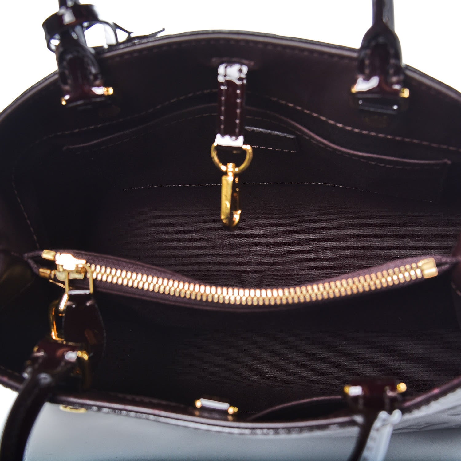 Louis Vuitton Vernis Montaigne BB Amarante 5 of 6