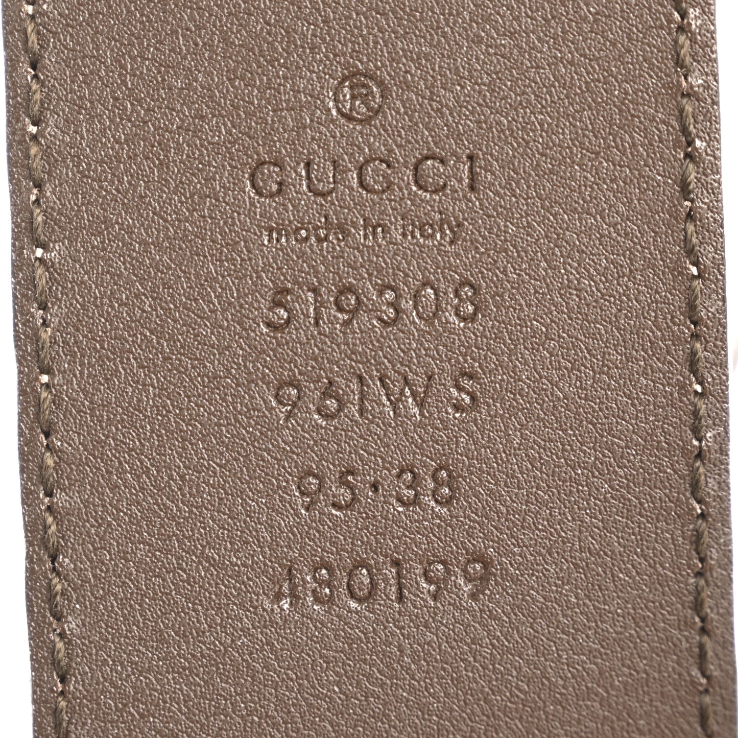 GG Supreme Monogram Ophidia Belted iPhone Case 95 38 Dark Brown
