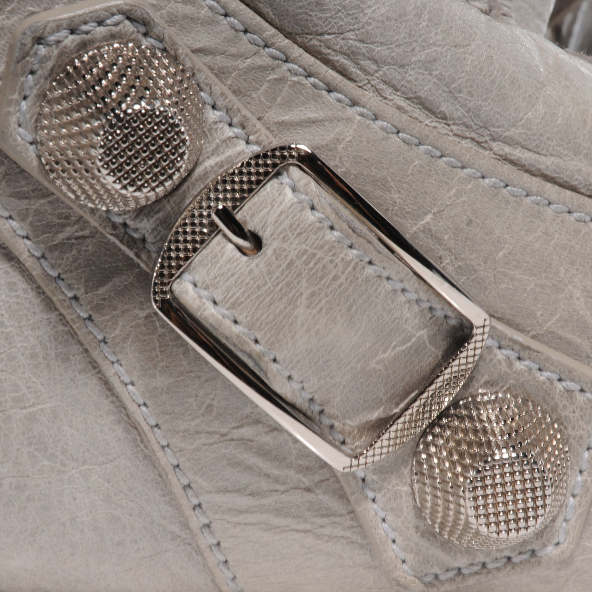 Balenciaga Agneau Giant 21 Silver Hardware City Argent 8 of 10
