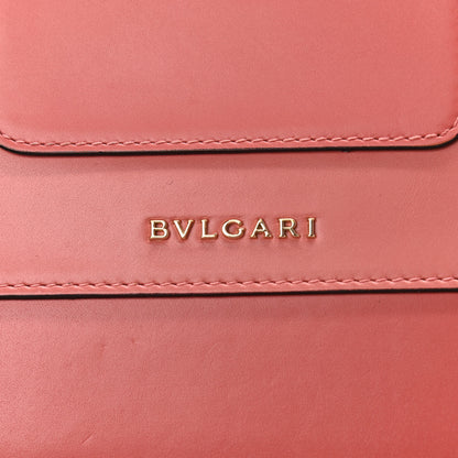 Bulgari Calfskin Serpenti Forever Crossbody Flamingo Quartz 9 of 18