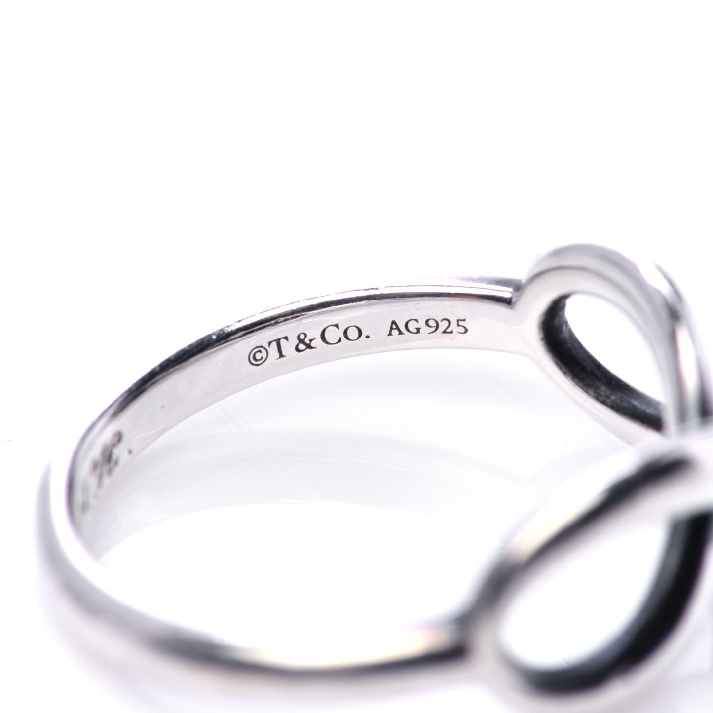 Sterling Silver Infinity Ring 48 4.5