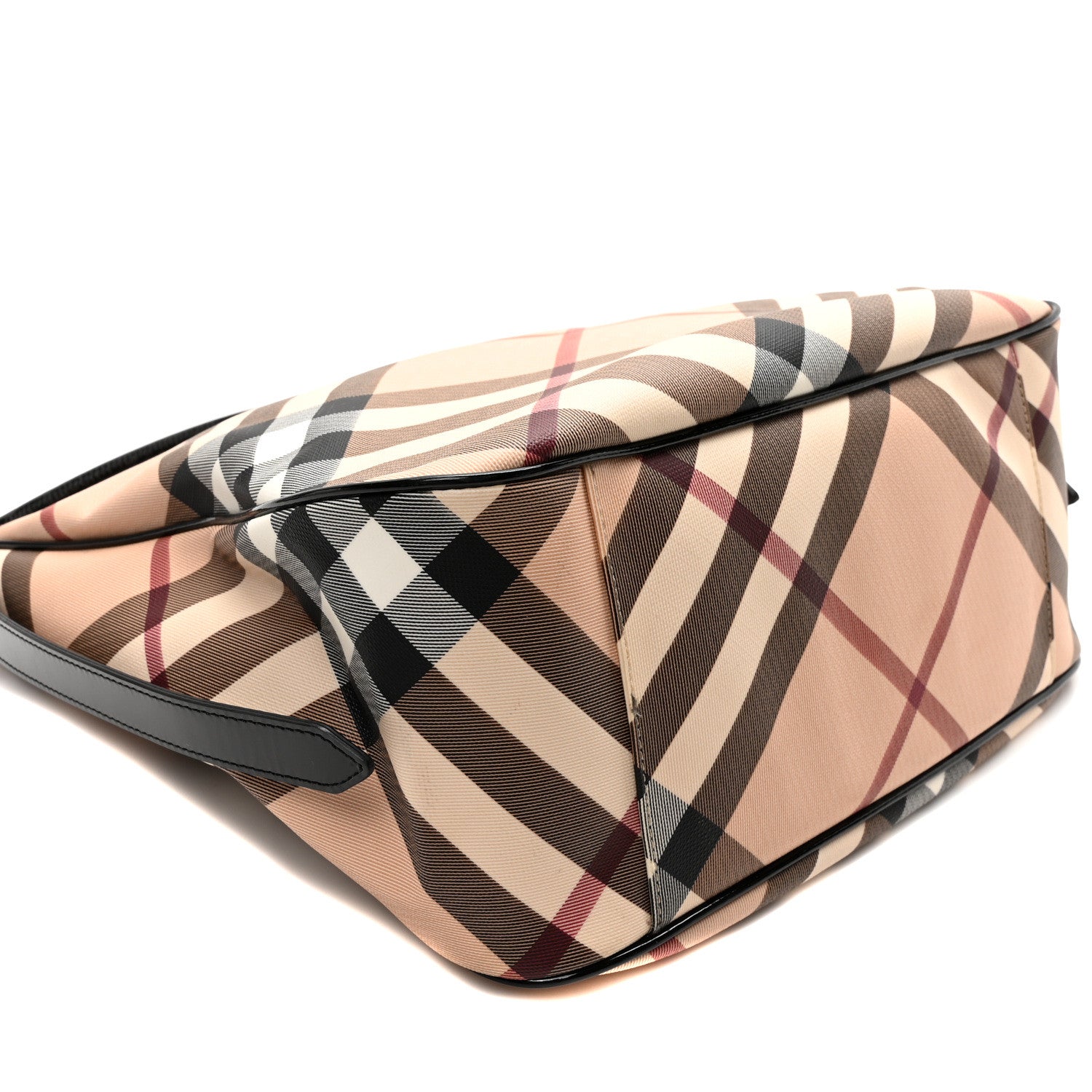 Burberry Nova Check Medium Moore Hobo Black 9 of 10