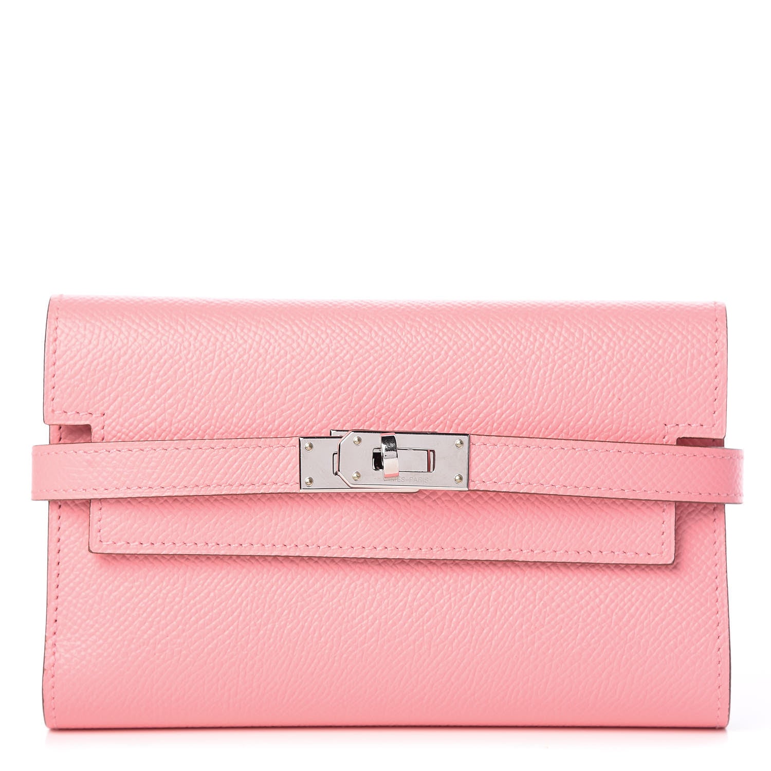 Hermes Epsom Medium Kelly Wallet Rose Confetti 1 of 9