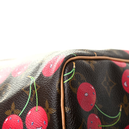 Louis Vuitton Monogram Cerises Keepall 45 13 of 21