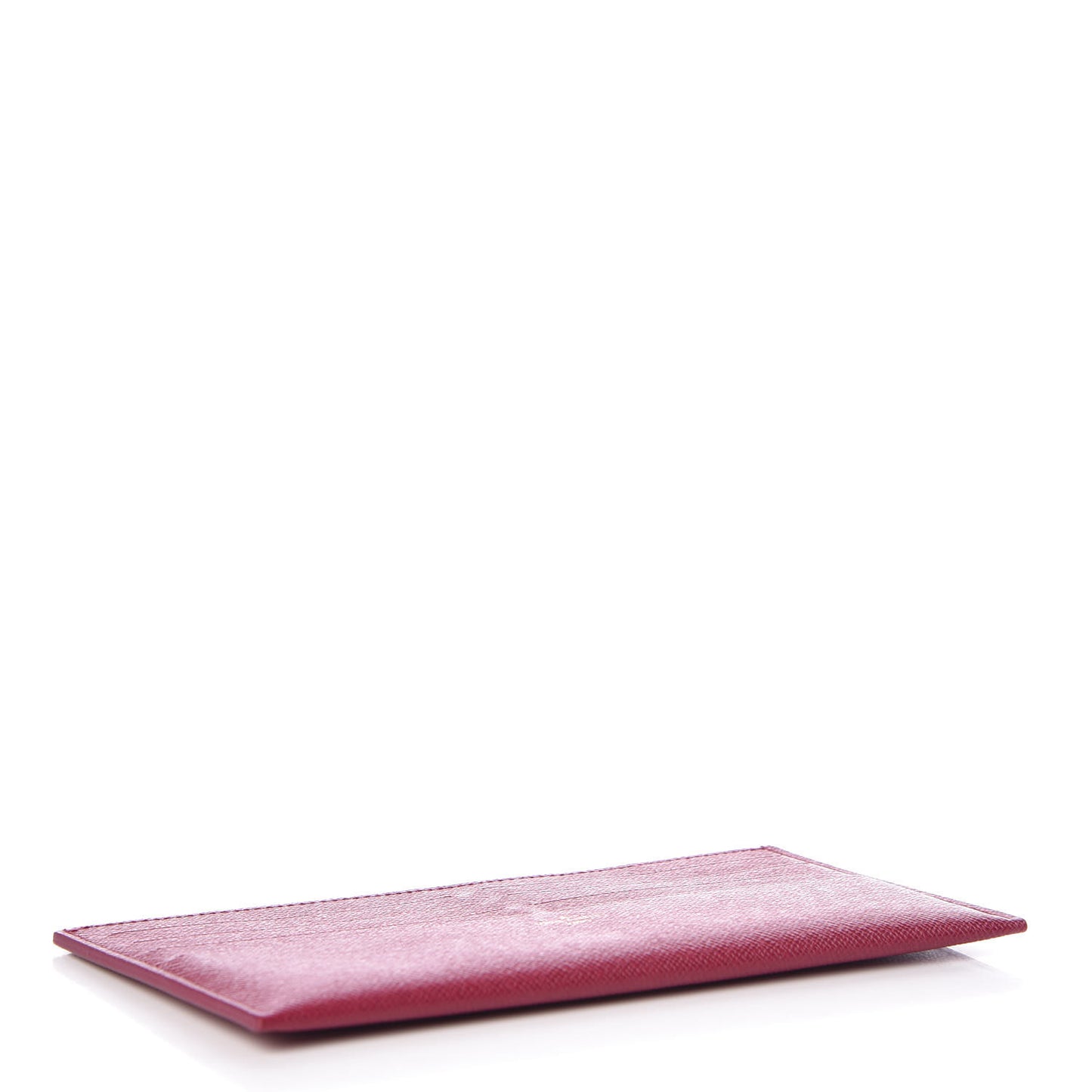 Calfskin Felicie Card Holder Insert Fuchsia