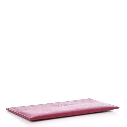 Louis Vuitton Calfskin Felicie Card Holder Insert Fuchsia 4 of 5