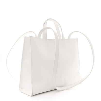Telfar Vegan Leather Medium Shopping Bag White 3 of 14
