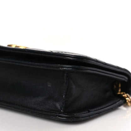 Gucci Calfskin Matelasse GG Marmont Mini Bag Black 6 of 9
