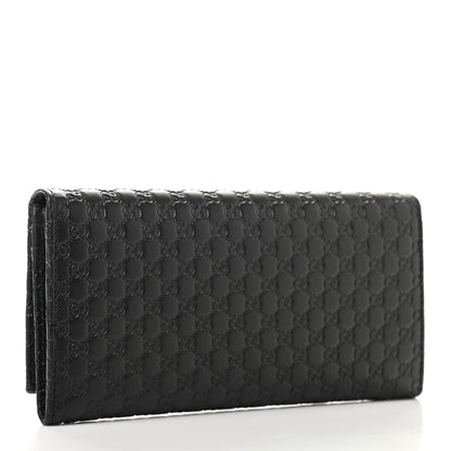 Gucci Soft Microguccissima Continental Wallet Black 3 of 7