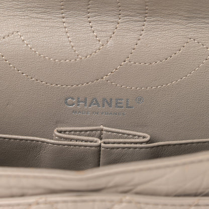 Chanel Aged Calfskin Quilted 2.55 Reissue 226 Flap Taupe 6 of 17