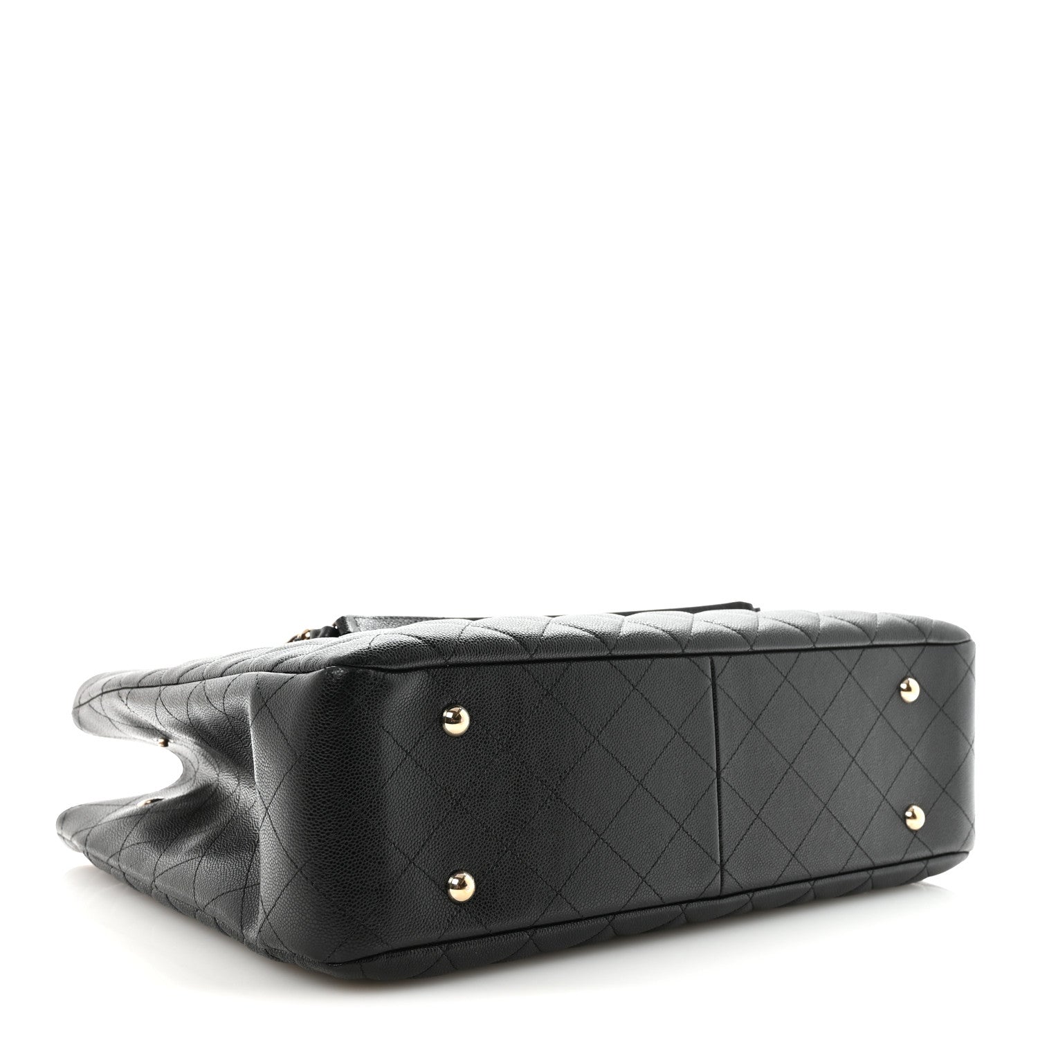 Chanel Caviar Quilted Large Shopping Tote Black 4 of 9