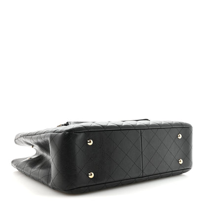 Chanel Caviar Quilted Large Shopping Tote Black 4 of 9