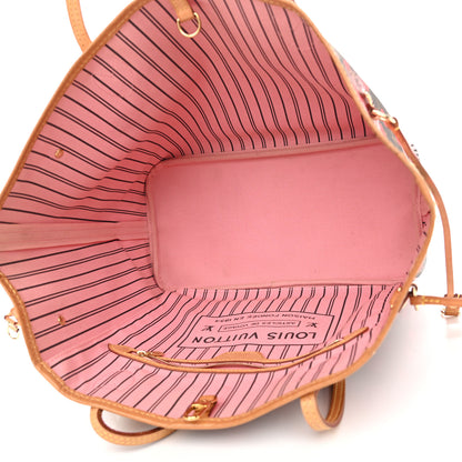 Louis Vuitton Monogram Jungle Dots Neo Neverfull MM Sugar Pink Poppy 4 of 9