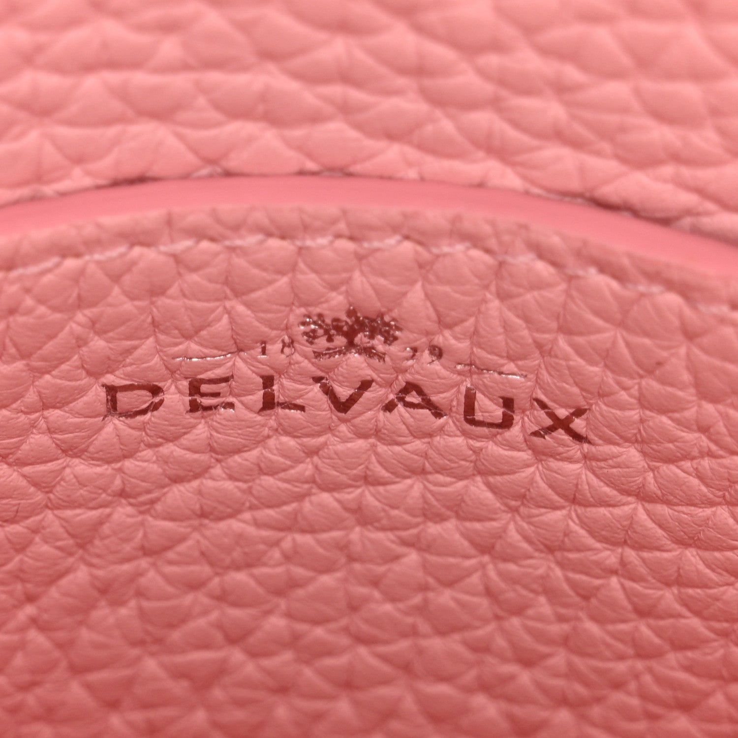 Delvaux Taurillon Soft Nano Toy Pin Eclat Bucket Pink 6 of 10