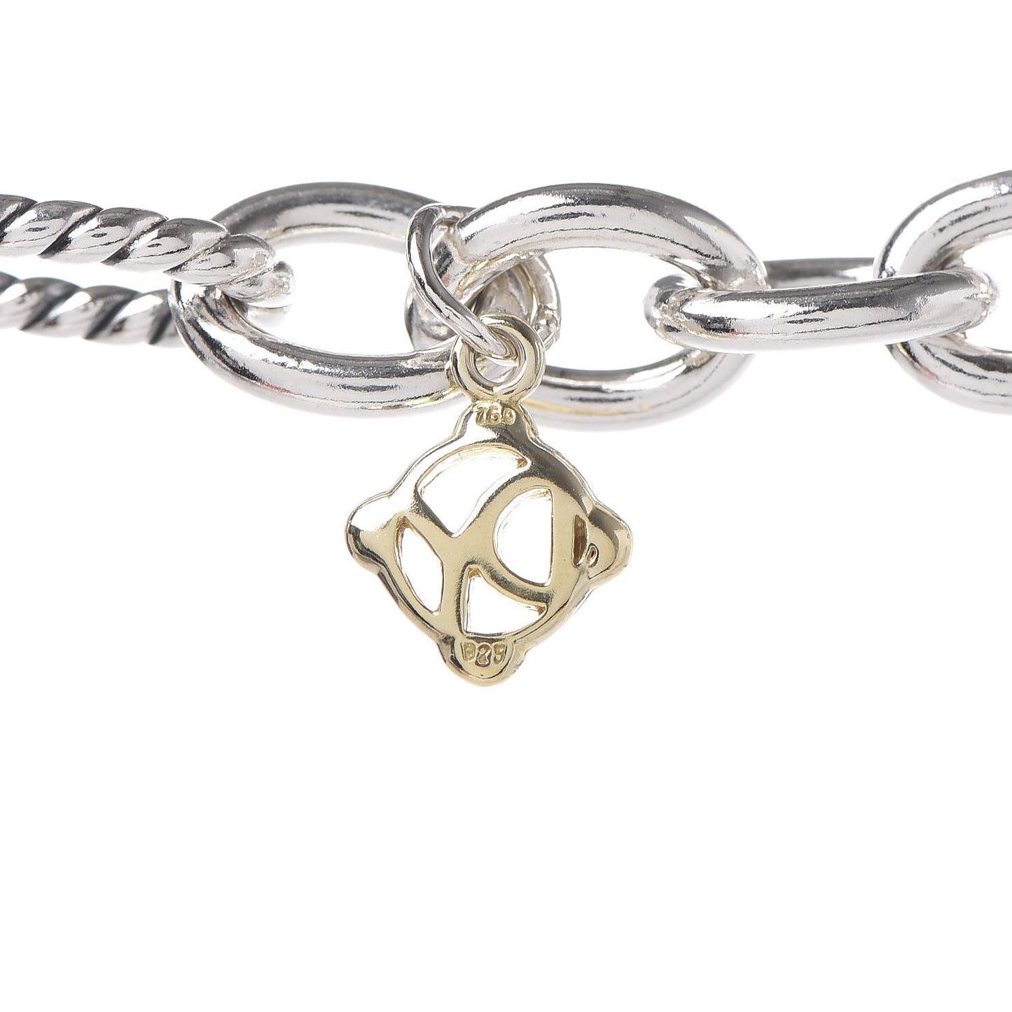 Sterling Silver Figaro Chain Necklace