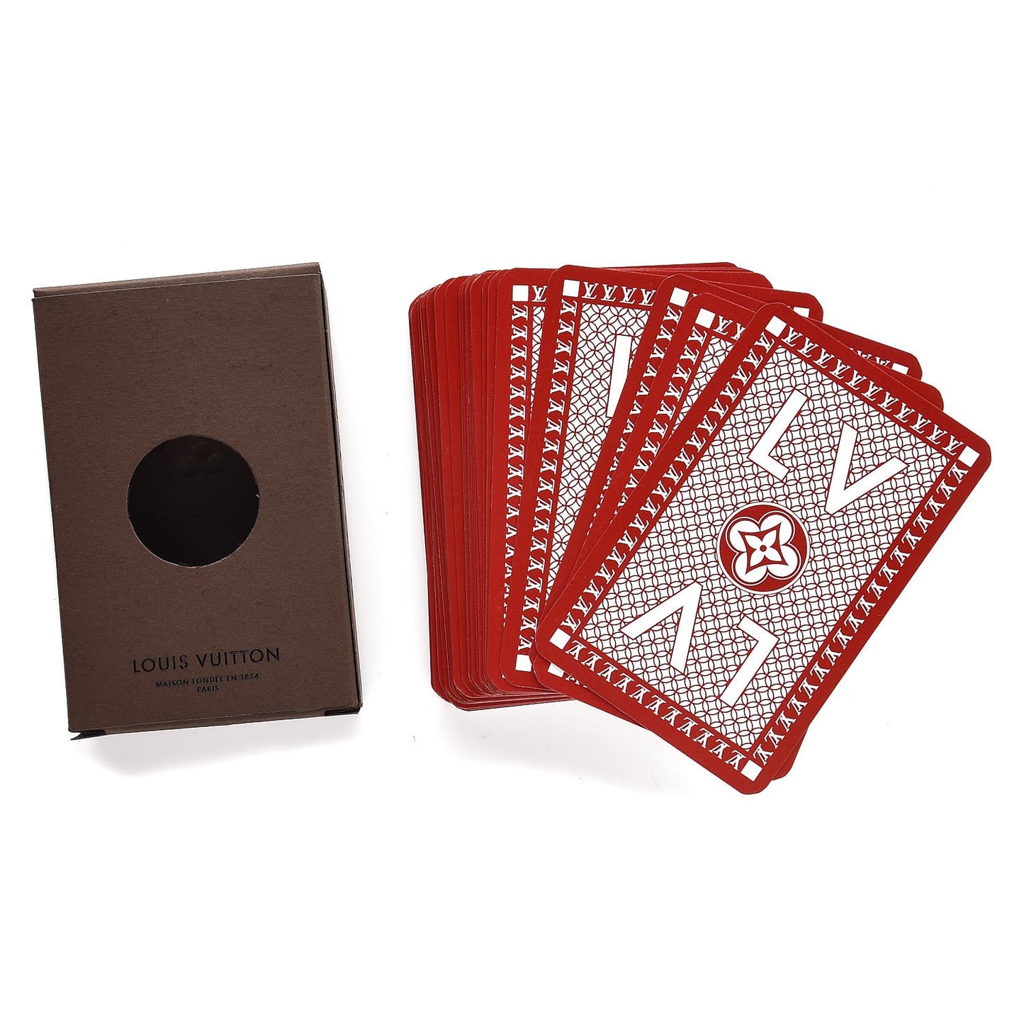 Monogram Fleur 3 Pack Playing Cards