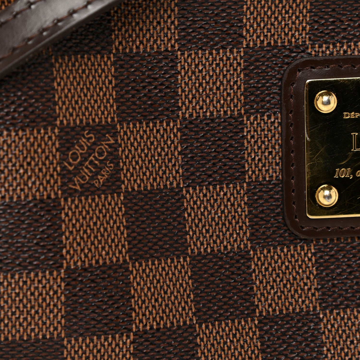 Louis Vuitton Damier Ebene Eva Clutch 7 of 19