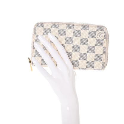 Louis Vuitton Damier Azur Compact Zippy Wallet 2 of 10