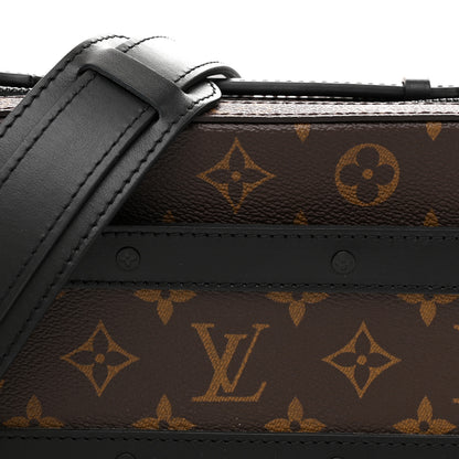 Louis Vuitton Monogram Macassar Handle Soft Trunk Black 7 of 10