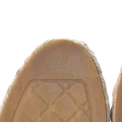 Chanel Lambskin CC Espadrilles 38 Black 8 of 14