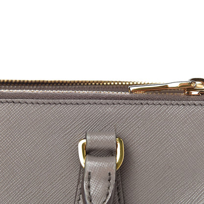 Prada Saffiano Small Galleria Double Zip Tote Argilla 12 of 22