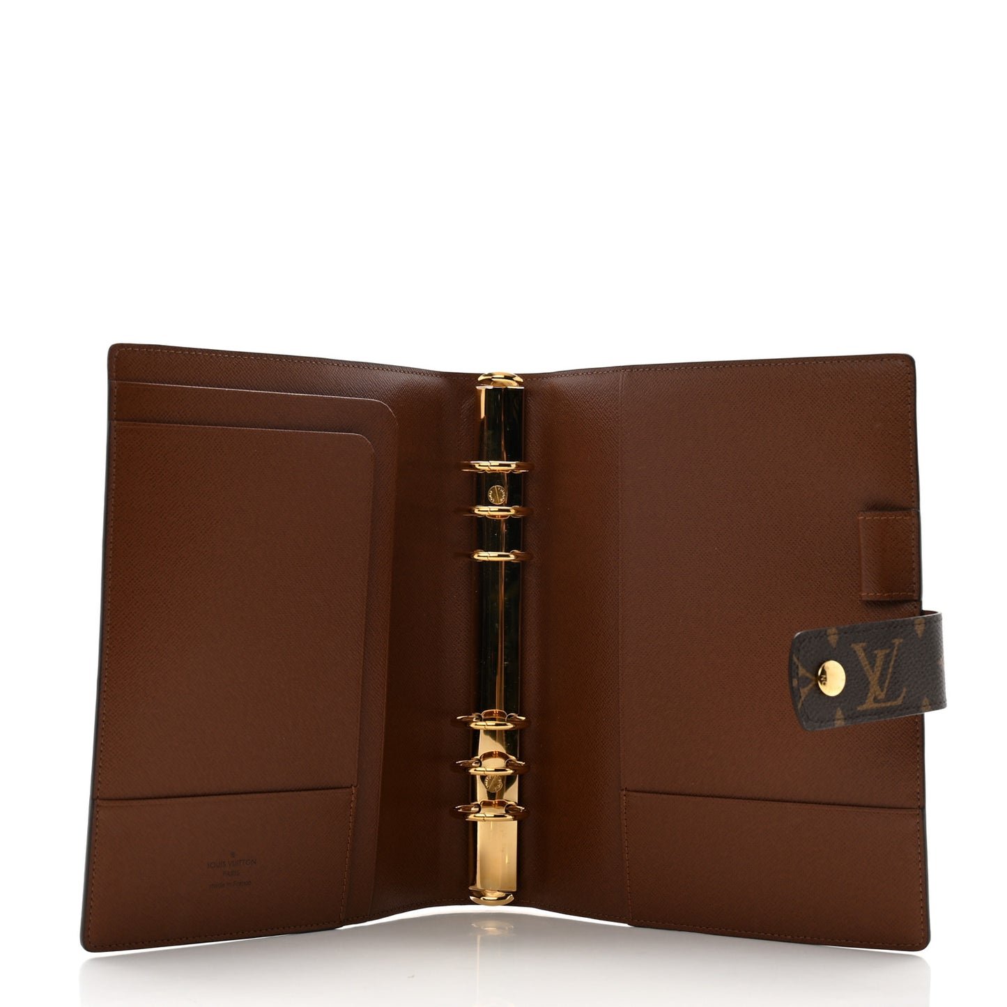 Monogram Large Ring Agenda Cover