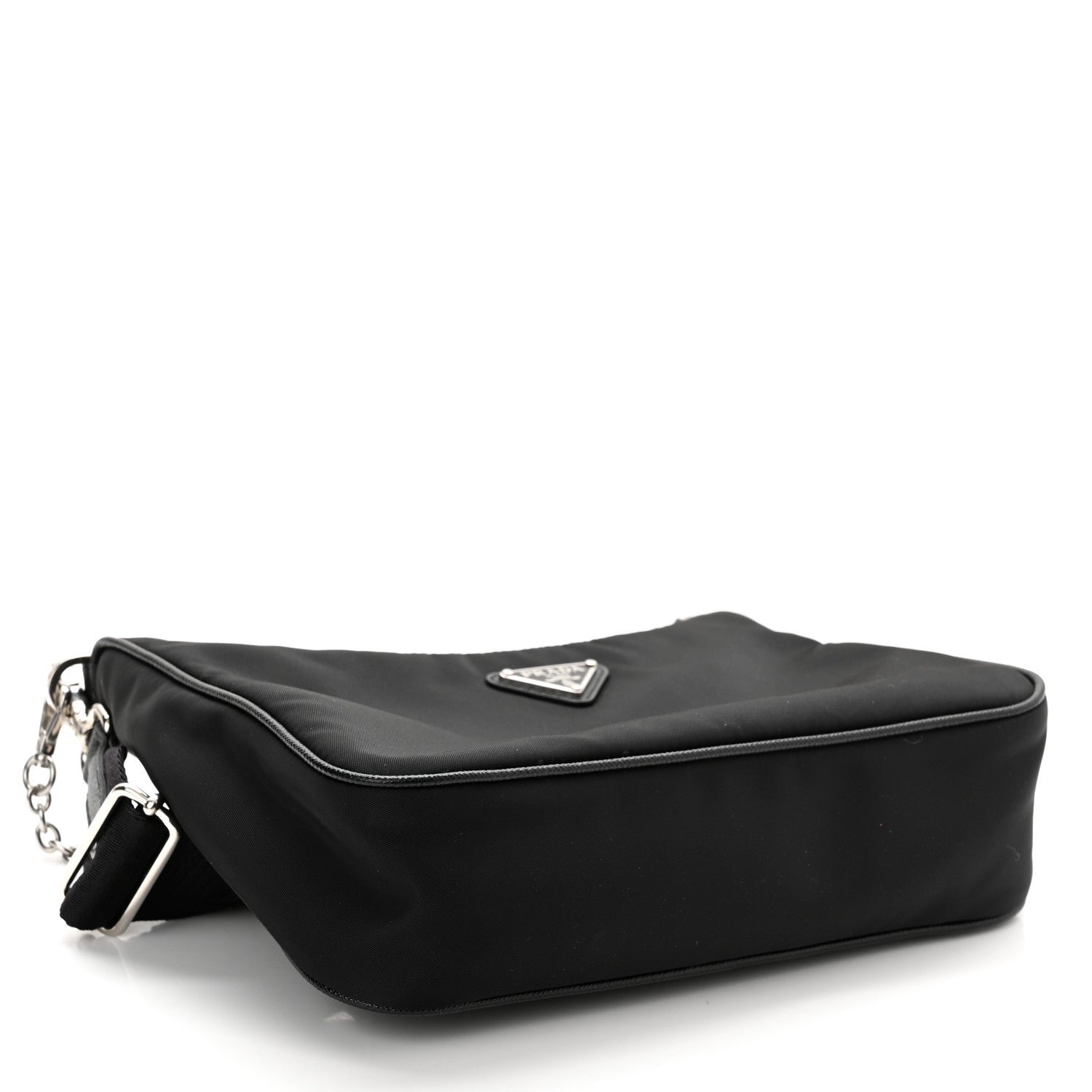 Prada Nylon Re-Edition 2005 Shoulder Bag Black 4 of 11