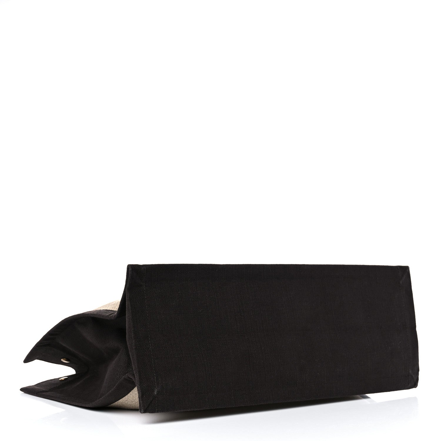 Saint Laurent Linen Calfskin Rive Gauche Tote Natural 4 of 14