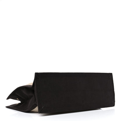 Saint Laurent Linen Calfskin Rive Gauche Tote Natural 4 of 14