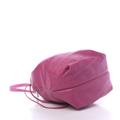 Saint Laurent Lambskin Teddy Drawstring Bag Freesia 4 of 10