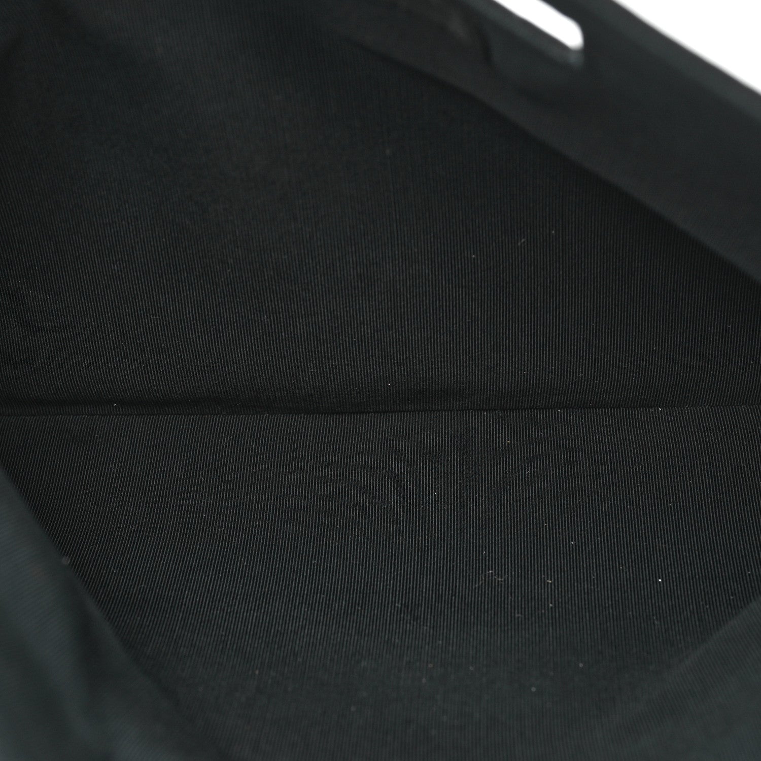 Chanel Satin Stitched Convertible Clutch Black 5 of 8