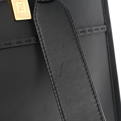 Fendi Vitello King Plexiglass Medium Fendi Sunshine Shopper Tote Black 11 of 15