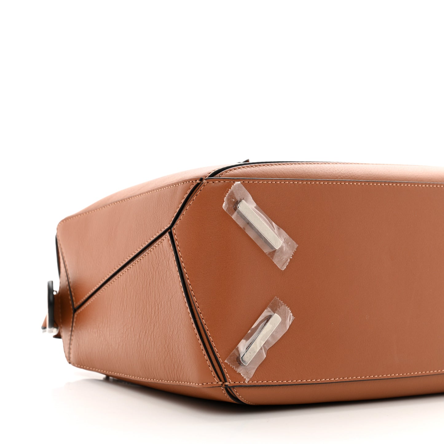 Calfskin Medium Puzzle Bag Tan