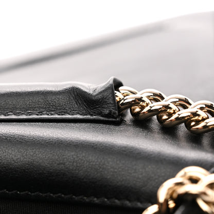 Chanel Caviar Quilted Boy Wallet On Chain WOC Black 15 of 15