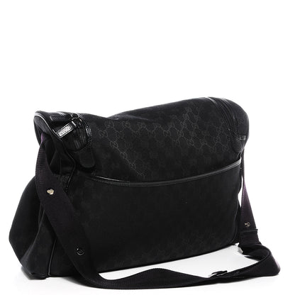 Gucci Monogram Large Diaper Bag Black 3 of 10