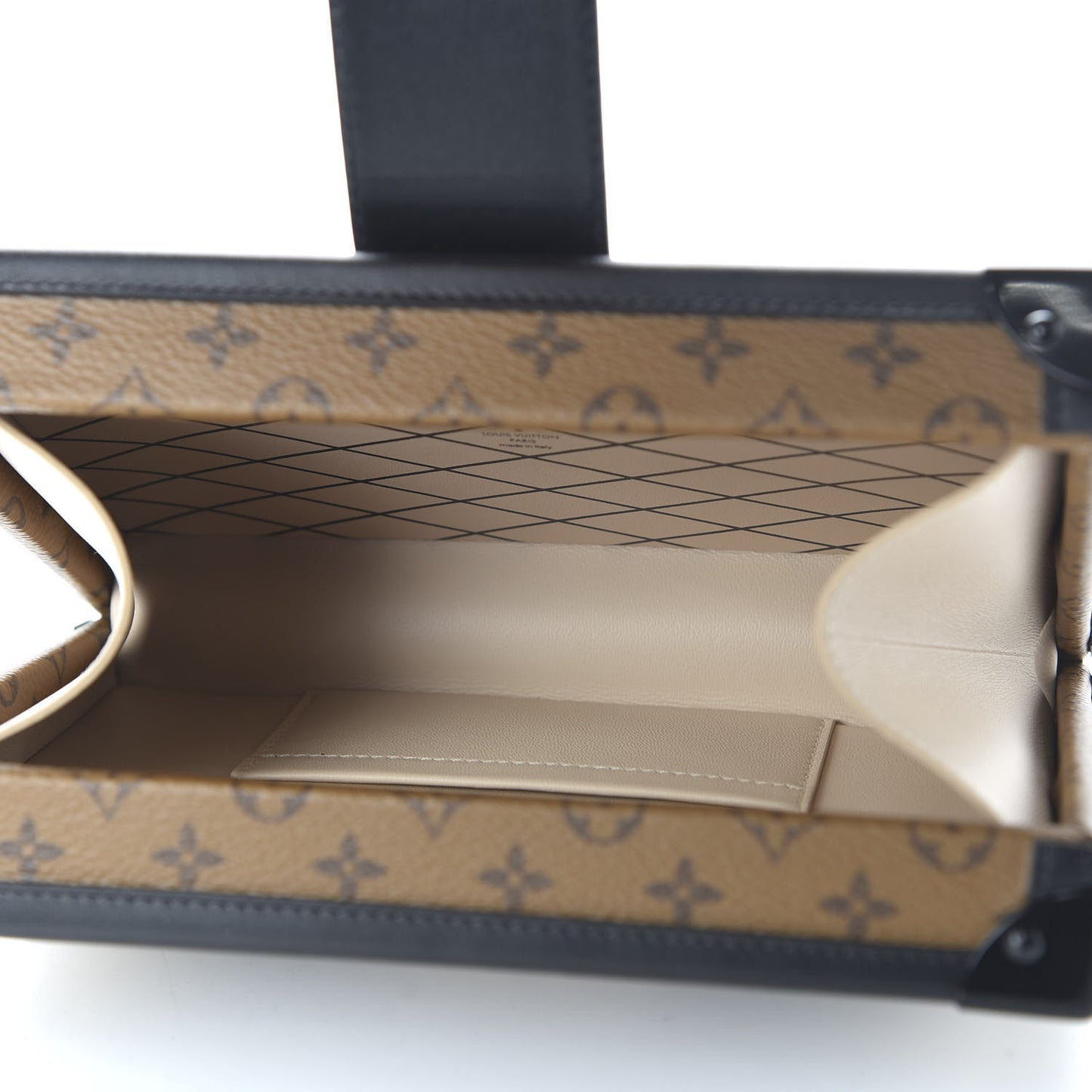 Monogram Tressage Petite Malle Black