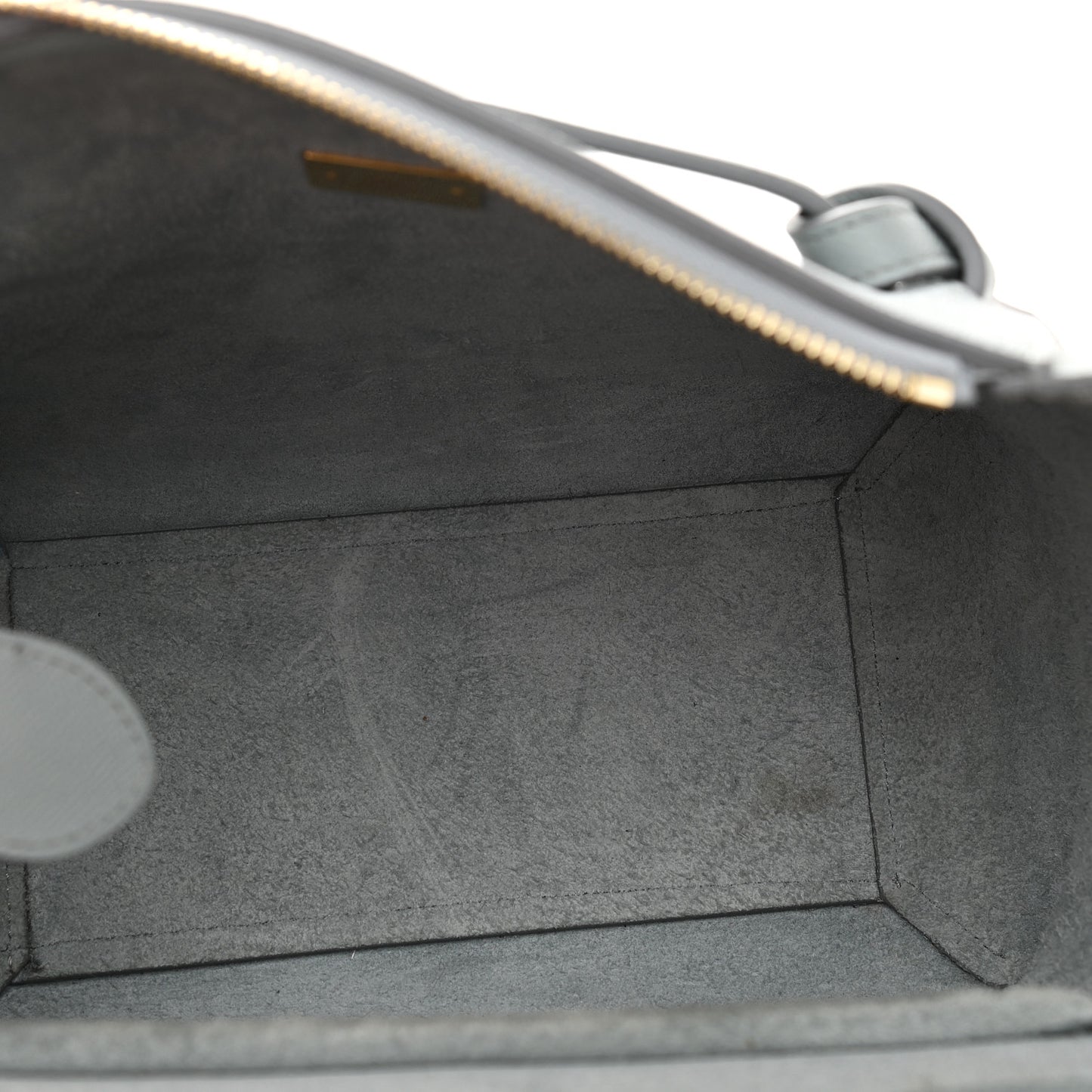 Grained Calfskin Micro Belt Bag Cloud