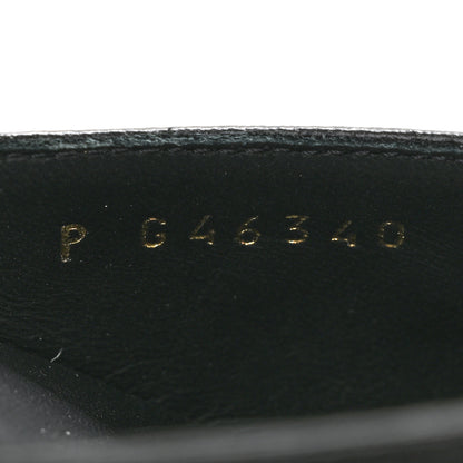 Chanel Lambskin Grosgrain Cap Toe Pearl CC Mary Jane Flats 36 Black 9 of 10