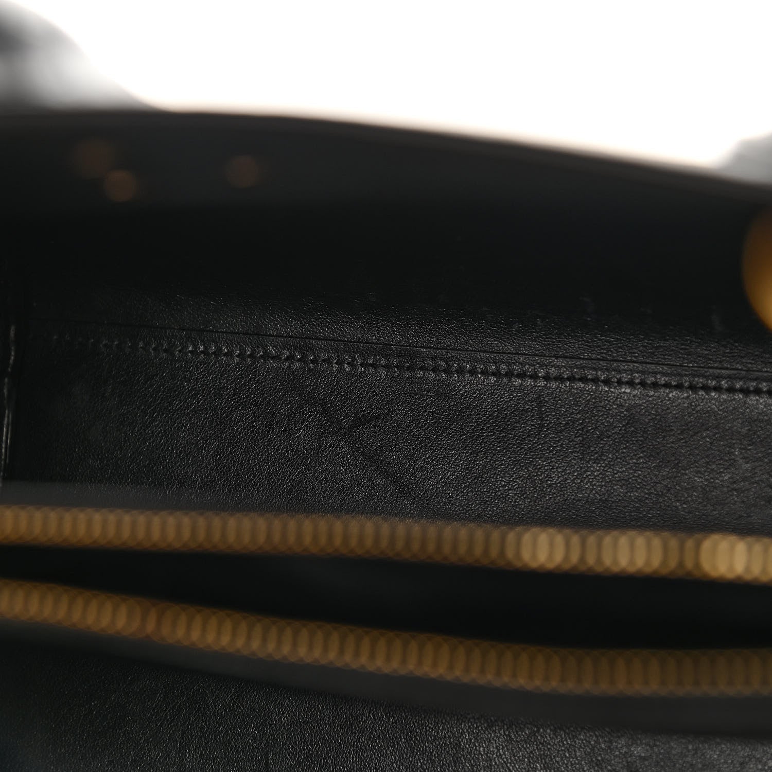 Saint Laurent Calfskin Crocodile Embossed Small Sac de Jour Black 10 of 15