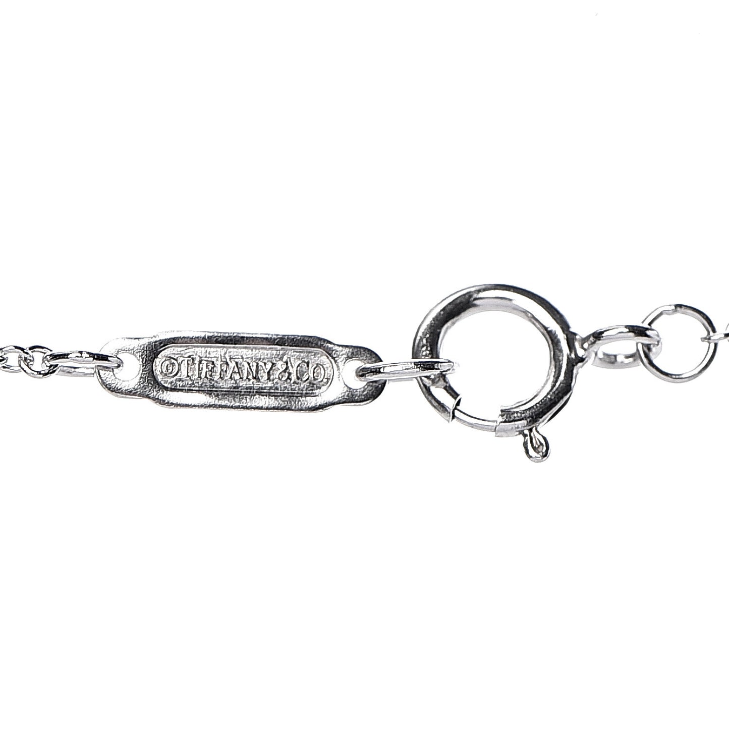 18K White Gold Diamond Mini Petals Key Pendant