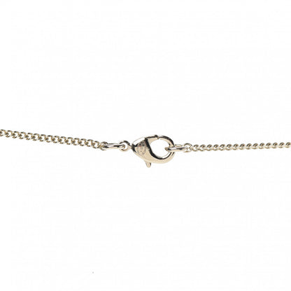 Chanel Metal Crystal Logo Bird Cage Necklace Gold 5 of 6