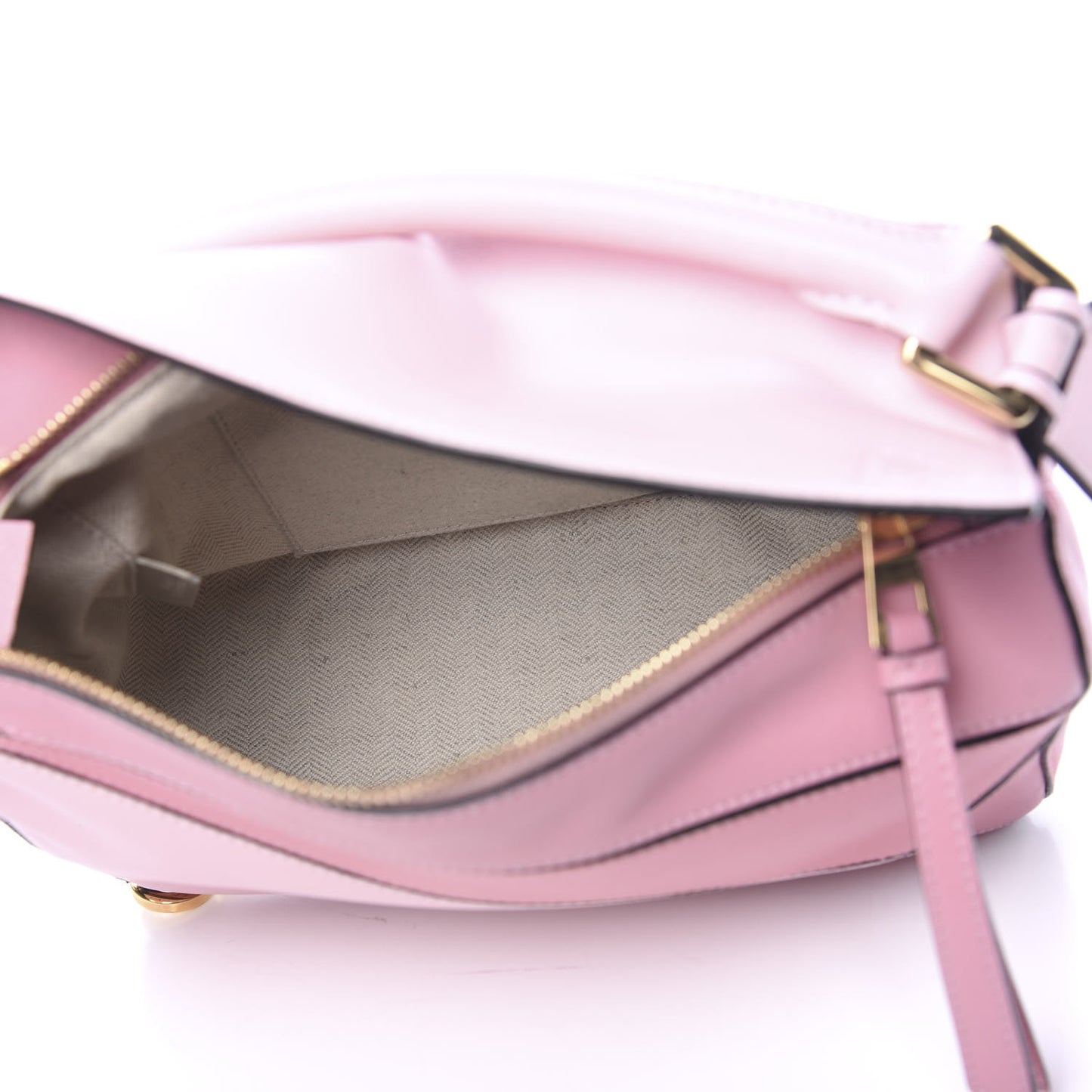 Calfskin Small Puzzle Bag Soft Pink