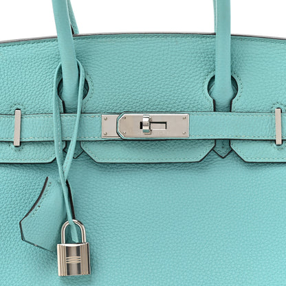 Hermes Togo BIRKIN 30 Bleu Atoll 8 of 18
