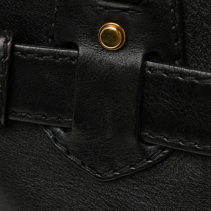 Gucci Calfskin Medium GG Running Tote Black 19 of 20