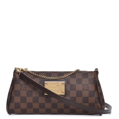 Louis Vuitton Damier Ebene Eva Clutch 1 of 7