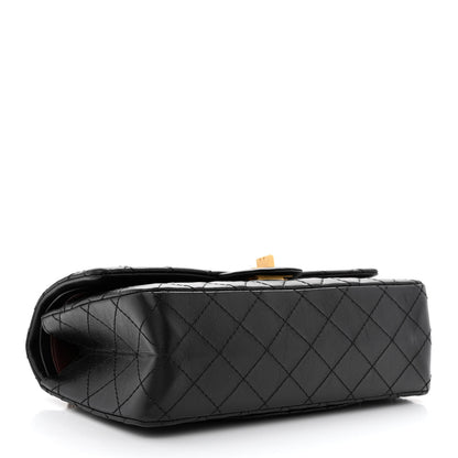 Chanel Aged Calfskin Quilted 2.55 Reissue 225 Flap Black 4 of 11